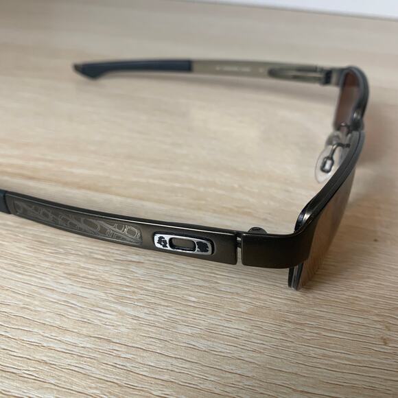 Oakley Boomstand OX5042-0352 Pewter Silver Eyeglasses 52-19-140 FRAMES ONLY - Picture 8 of 9